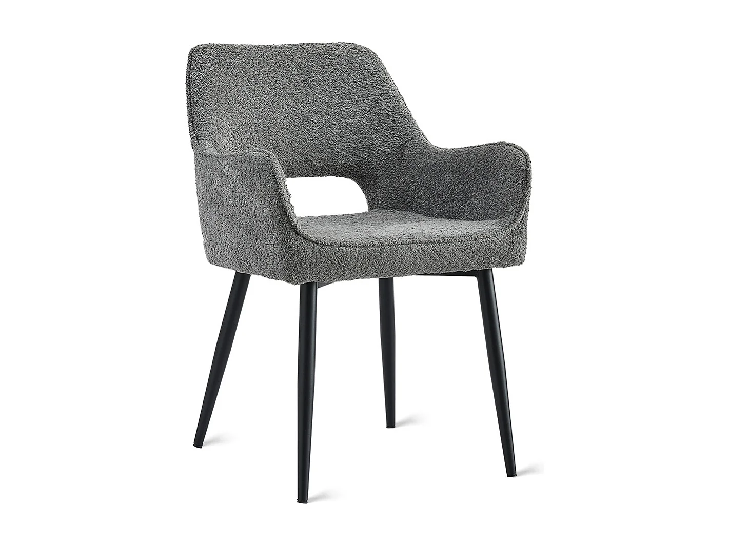 2x Eetkamerstoel Ray - Antraciet (Set van 2)