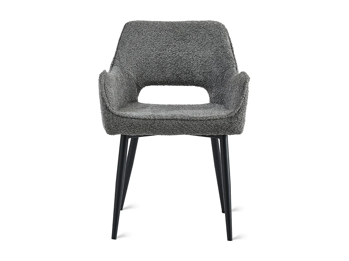 2x Eetkamerstoel Ray - Antraciet (Set van 2)