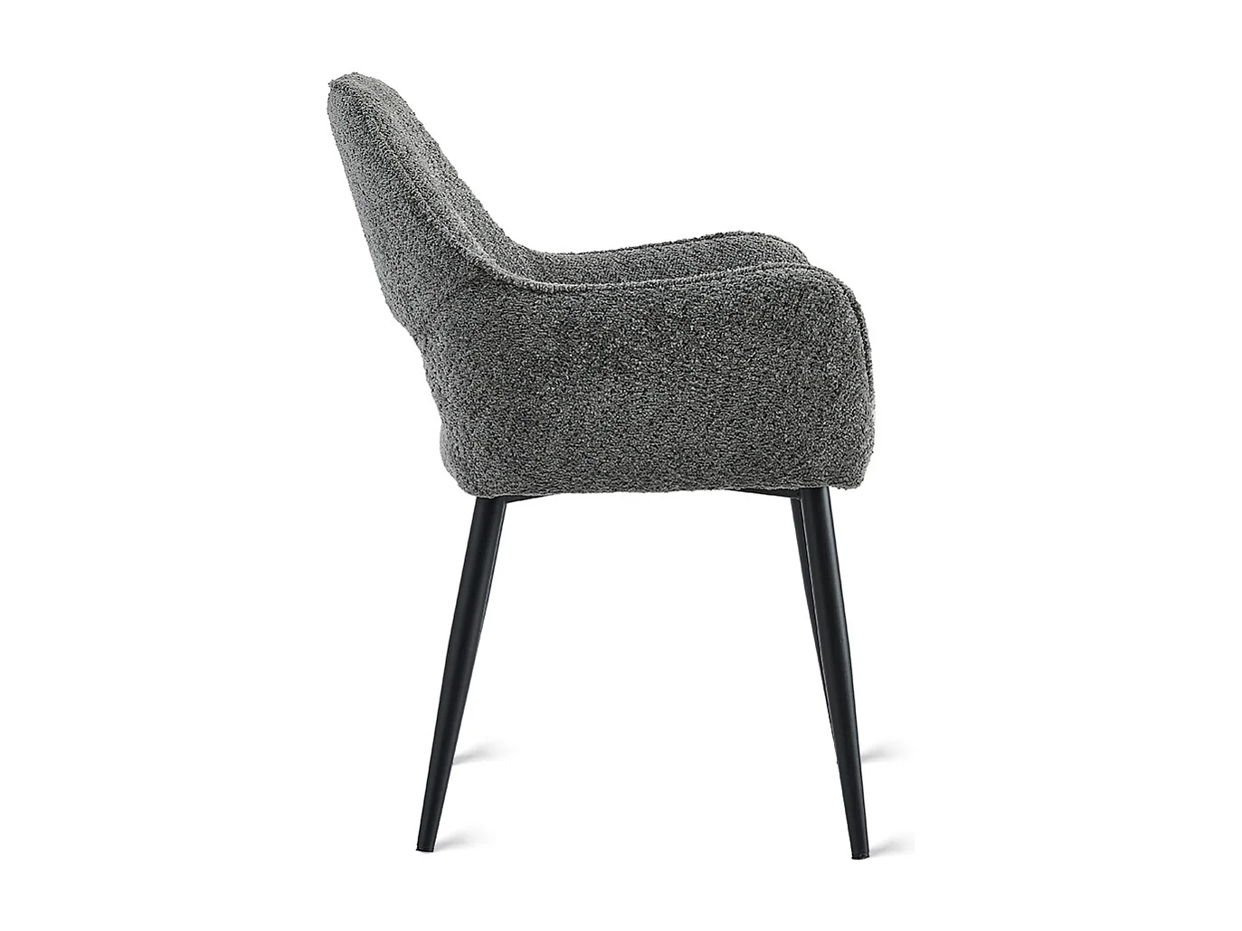 2x Eetkamerstoel Ray - Antraciet (Set van 2)