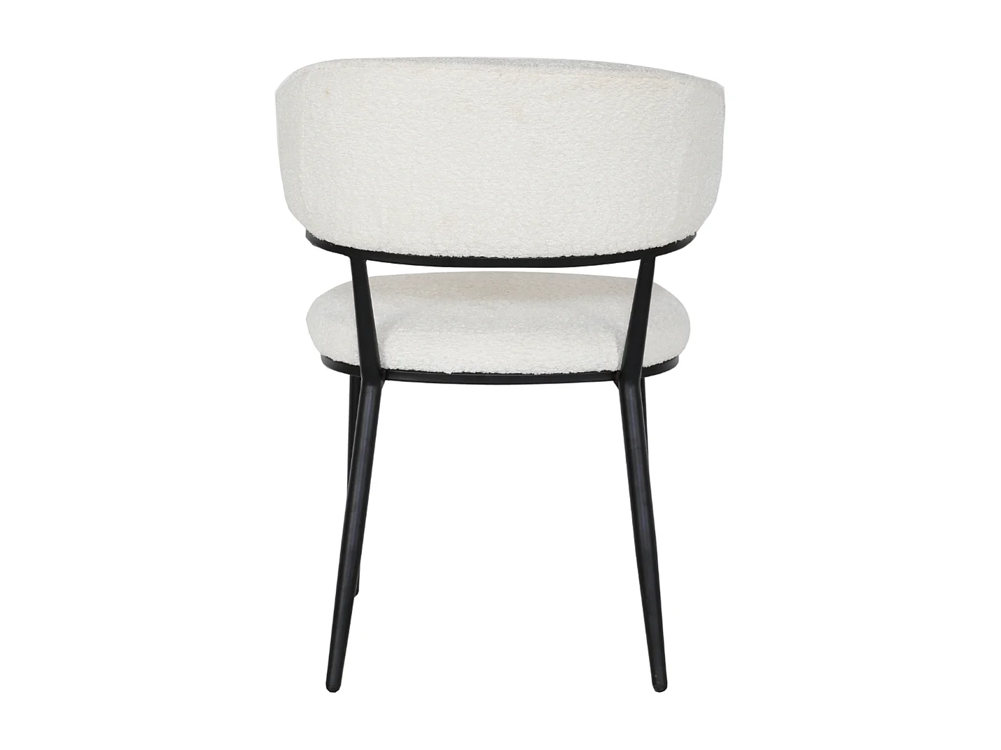 2x Eetkamerstoel Sander - Teddy Crème (Set van 2)