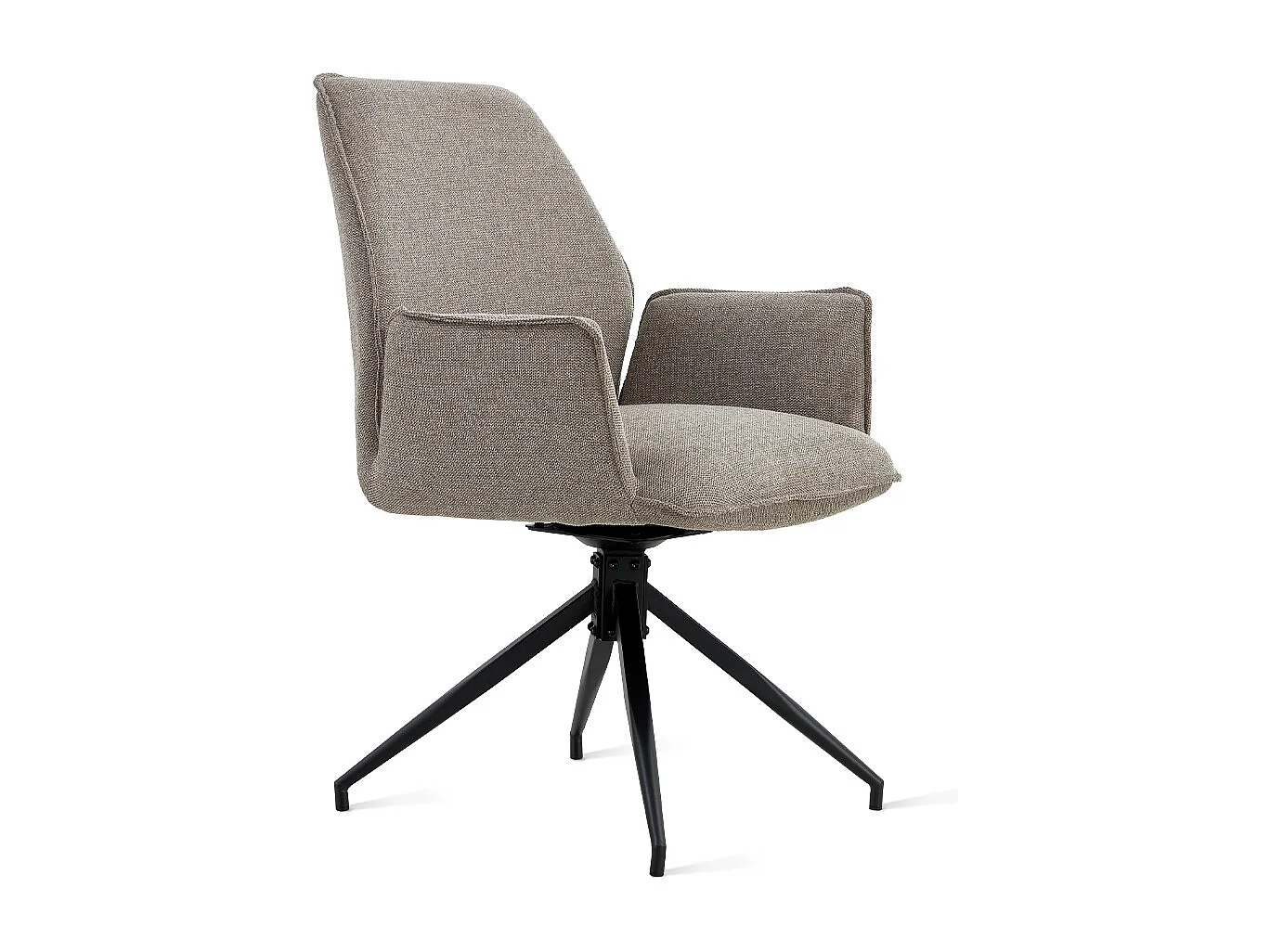 2x Collectables Jill Eetkamerstoel - Linnen Taupe (Set van 2)