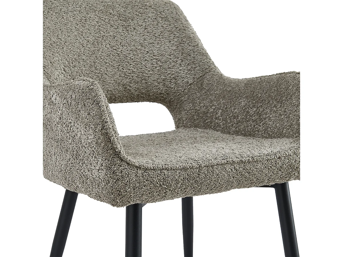 2x Eetkamerstoel Ray - Taupe (Set van 2)