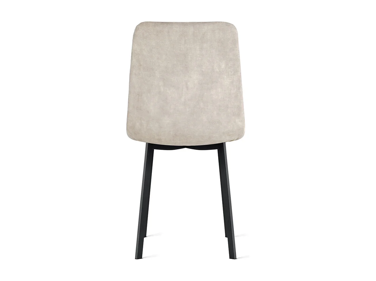 2x Eetkamerstoel Minsk - Fluweel - Taupe