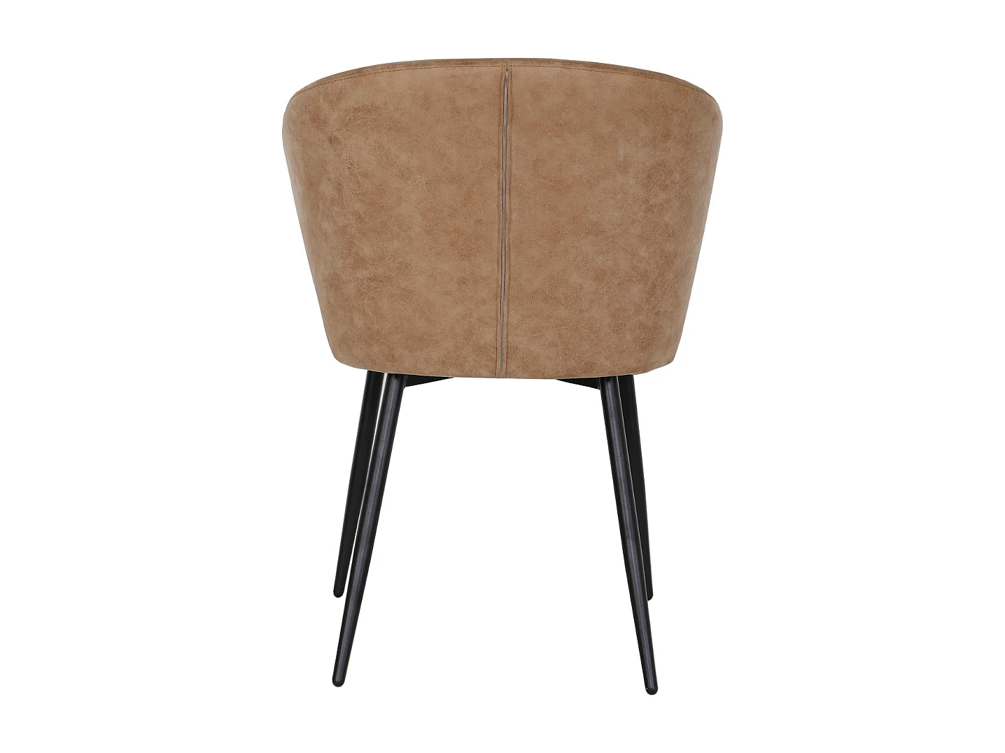 2x Eetkamerstoel Pete - Microleder Clay (Set van 2)