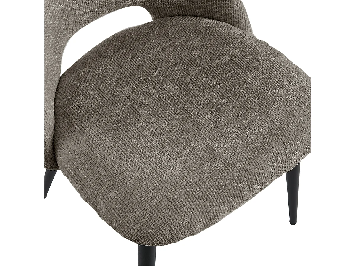 2x Eetkamerstoel Monta - Taupe (Set van 2)