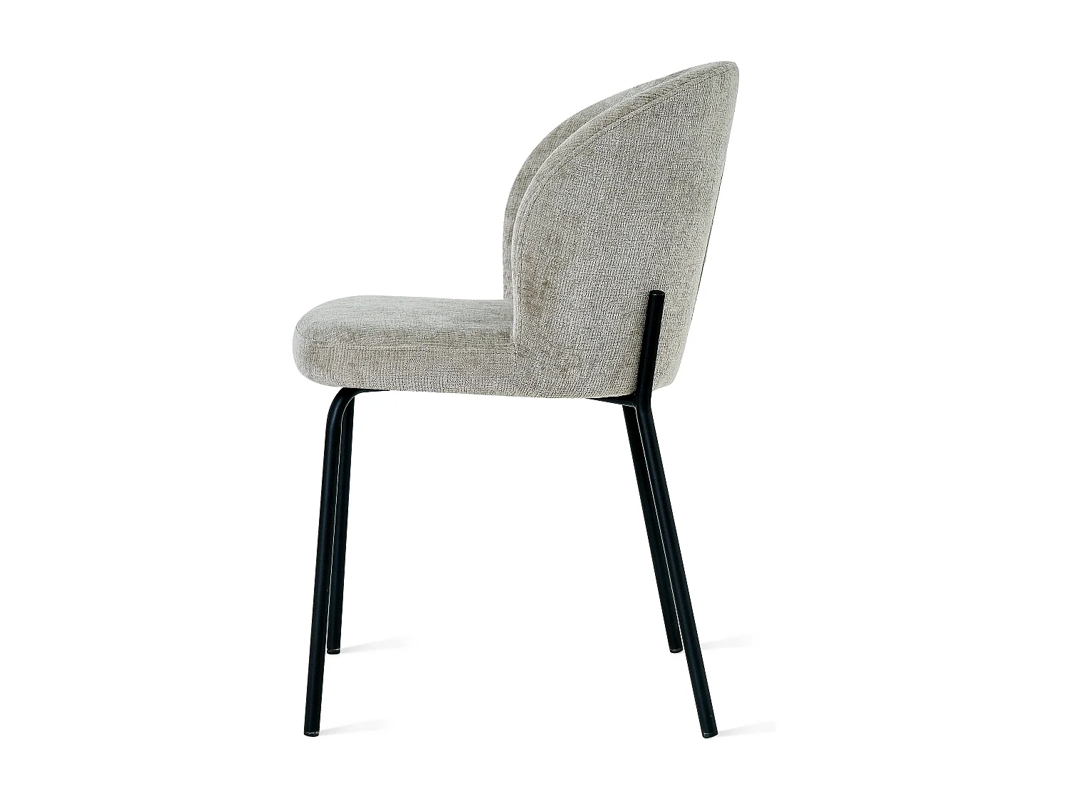 2x Eetkamerstoel Lio - Naturel Taupe