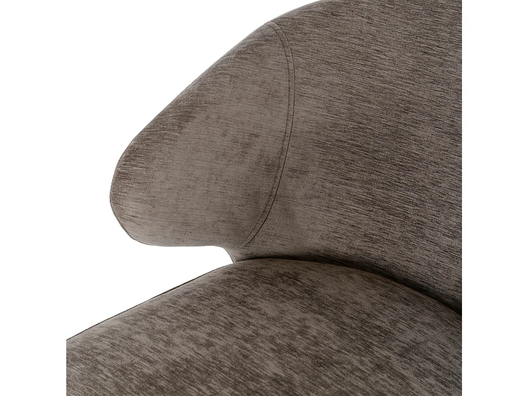 2x Eetkamerstoel Pete - Stof Antraciet (Set van 2)