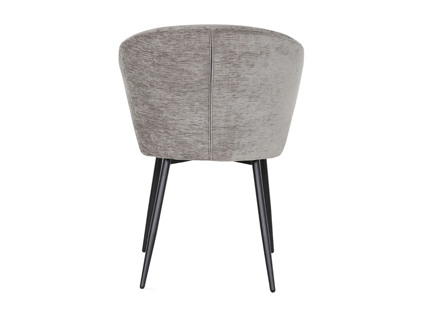 2x Eetkamerstoel Pete - Stof Antraciet (Set van 2)