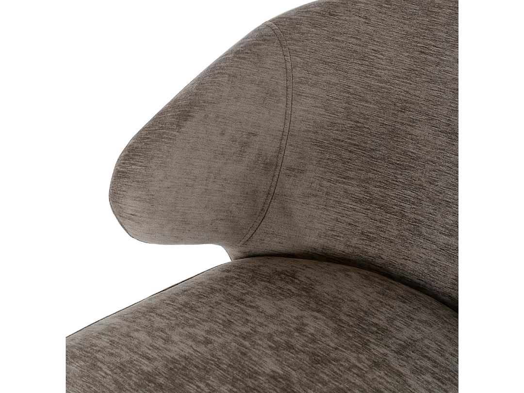 2x Eetkamerstoel Pete - Stof Antraciet (Set van 2)