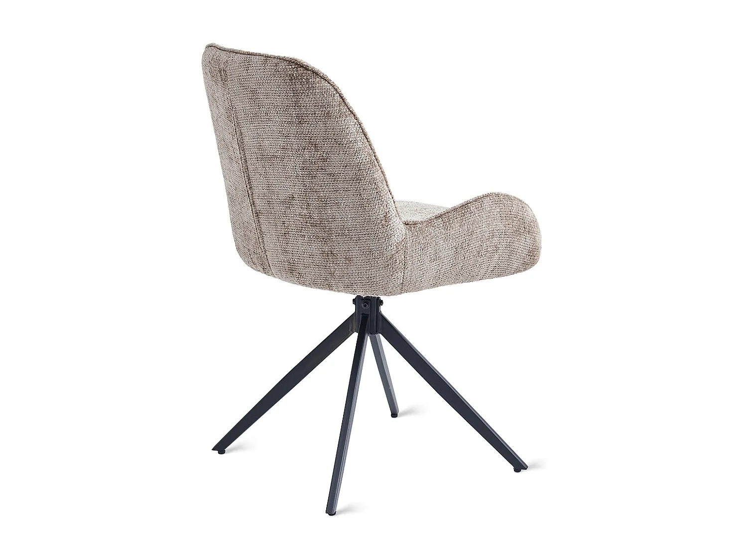 2x Eetkamerstoel Lily - Taupe (Set van 2)