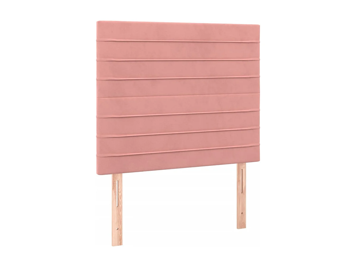 Sommier à lattes de lit avec matelas Rose 90x200 Velours