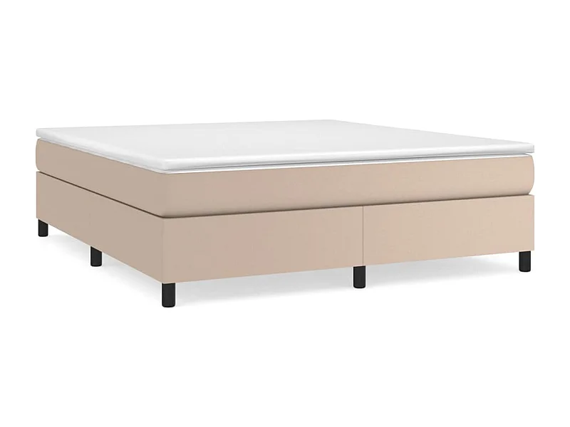 Cadre de lit Cappuccino 160x200 Similicuir