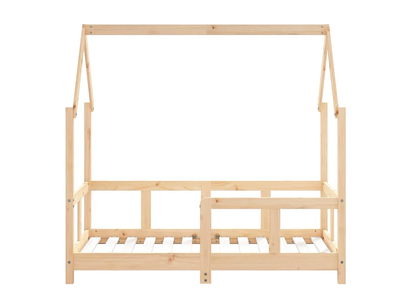 Cadre de lit pour enfant 70x140 bois de pin massif