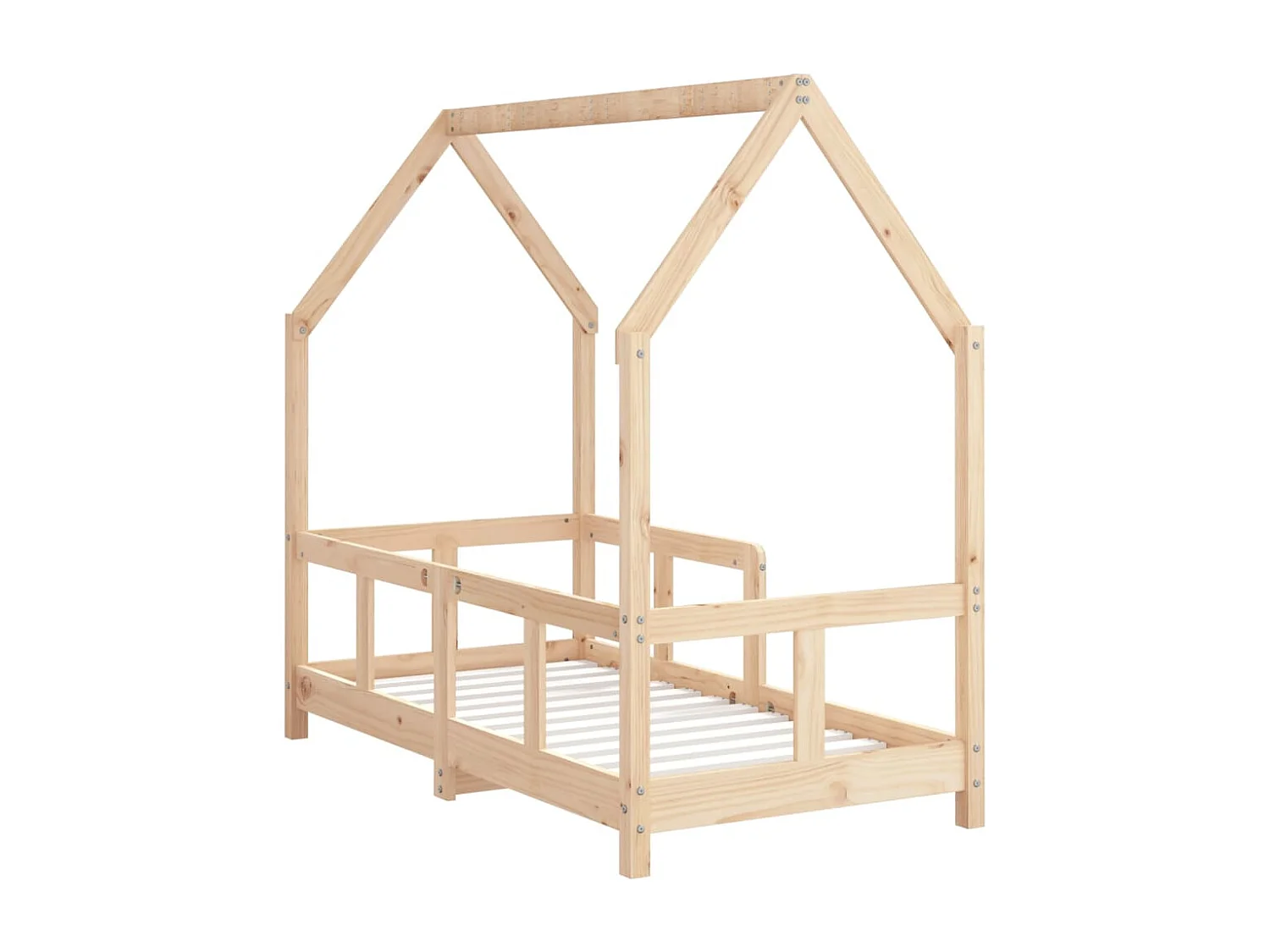 Cadre de lit pour enfant 70x140 bois de pin massif