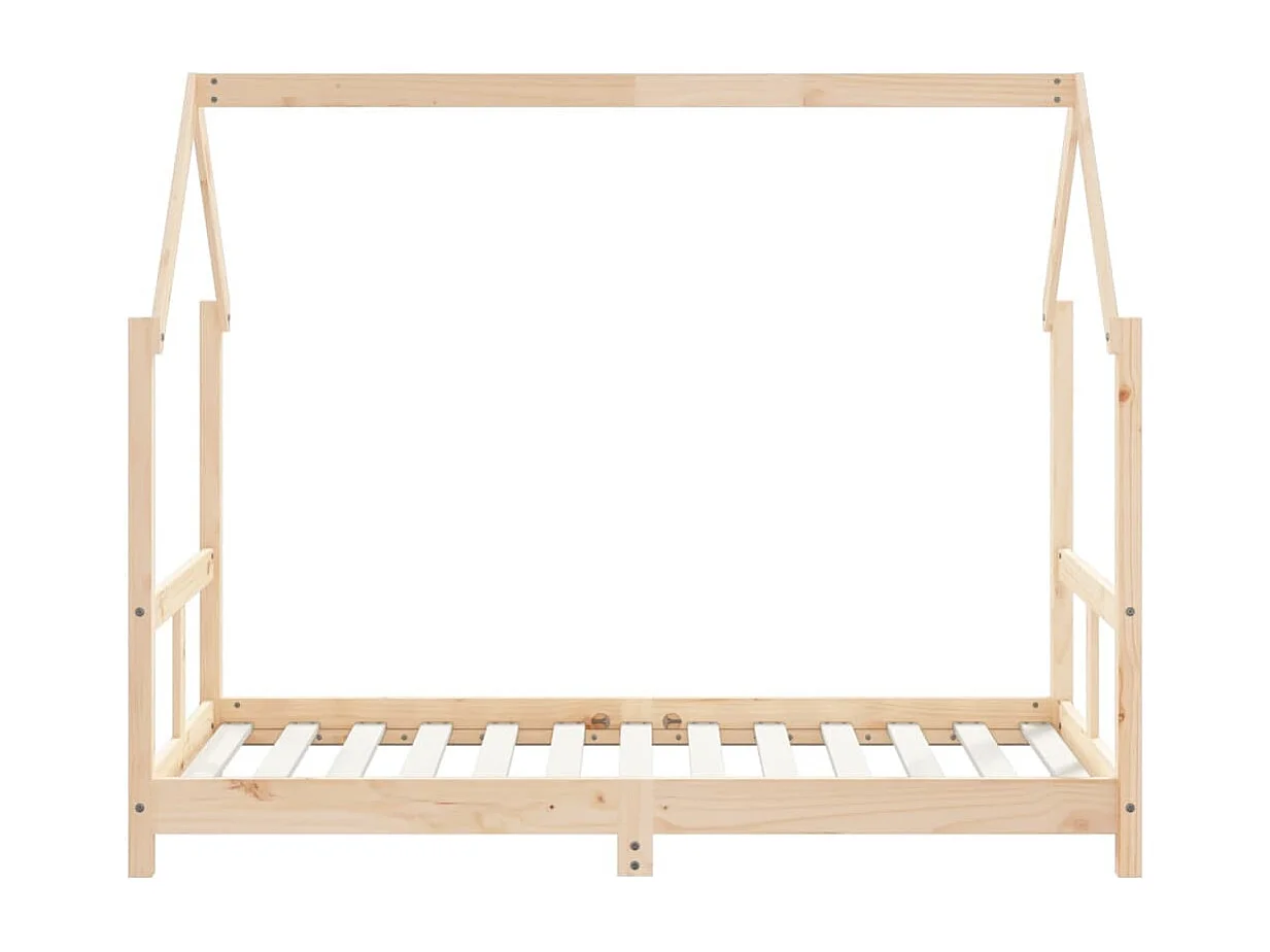 Cadre de lit pour enfant 80x160 bois de pin massif