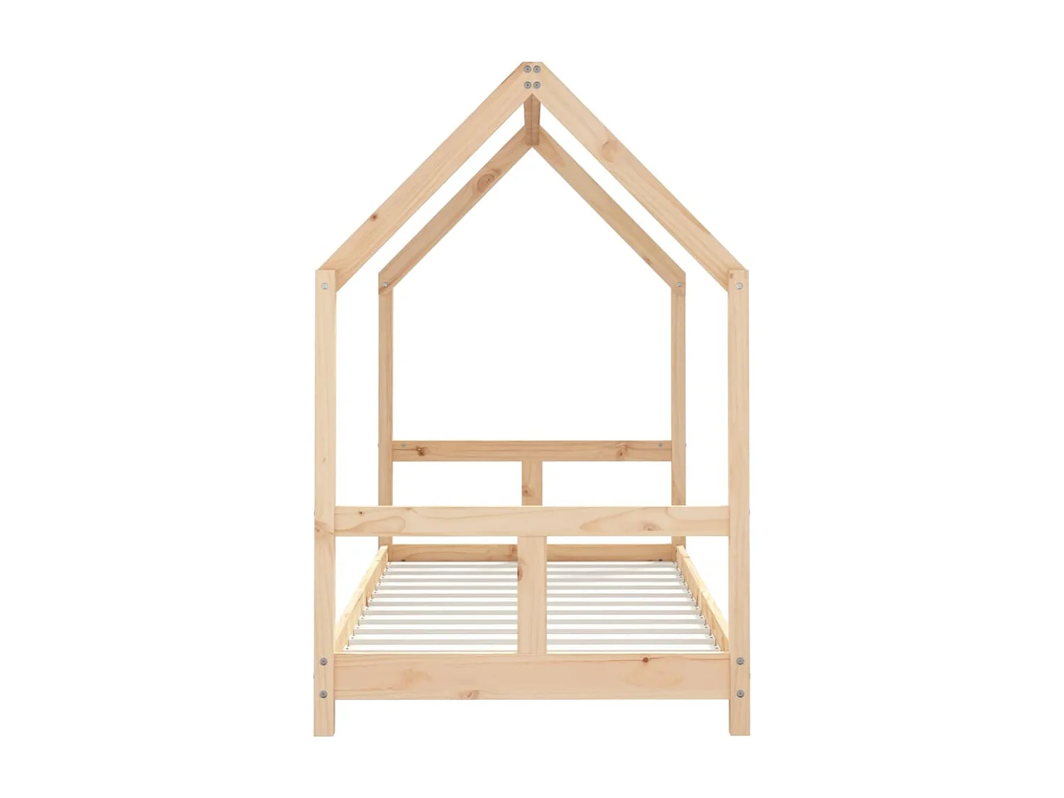 Cadre de lit pour enfant 80x160 bois de pin massif
