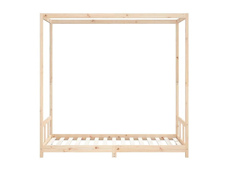 Cadre de lit pour enfant 90x190 Bois de pin massif