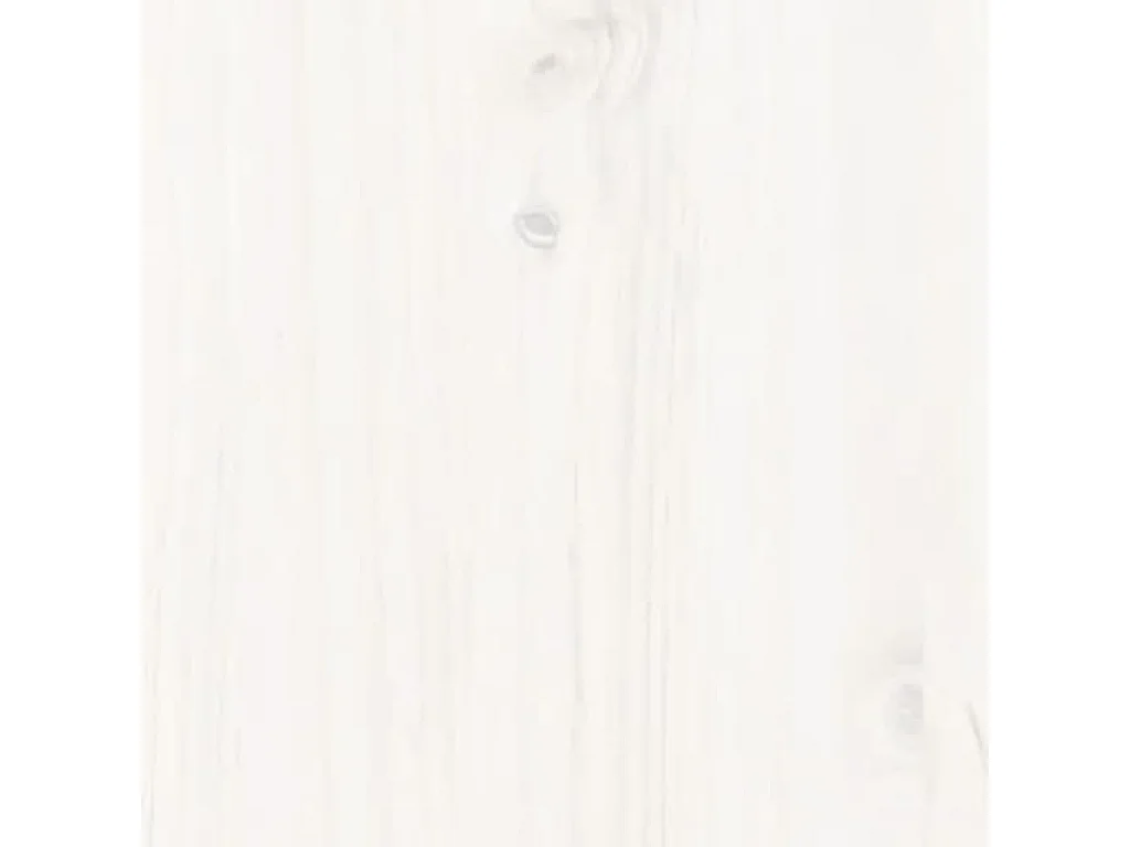 Lit de jour Blanc 80x200 Bois de pin massif