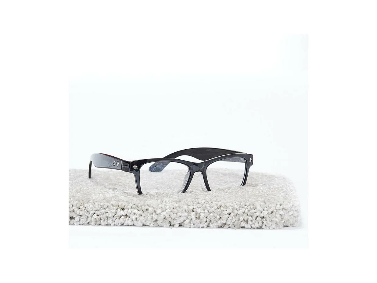 tapis salon 200x200 tissé gris carré motif uni EPAISSIA +