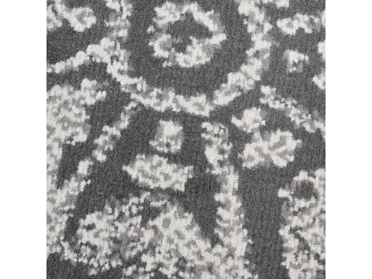 tapis chambre 120x170 tissé gris et beige rectangle motif rétro-vintage