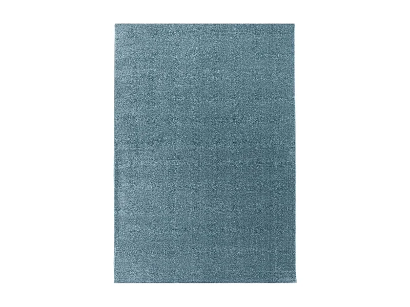Tapis de couloir 80x250 tissé motif uni BENAPO bleu