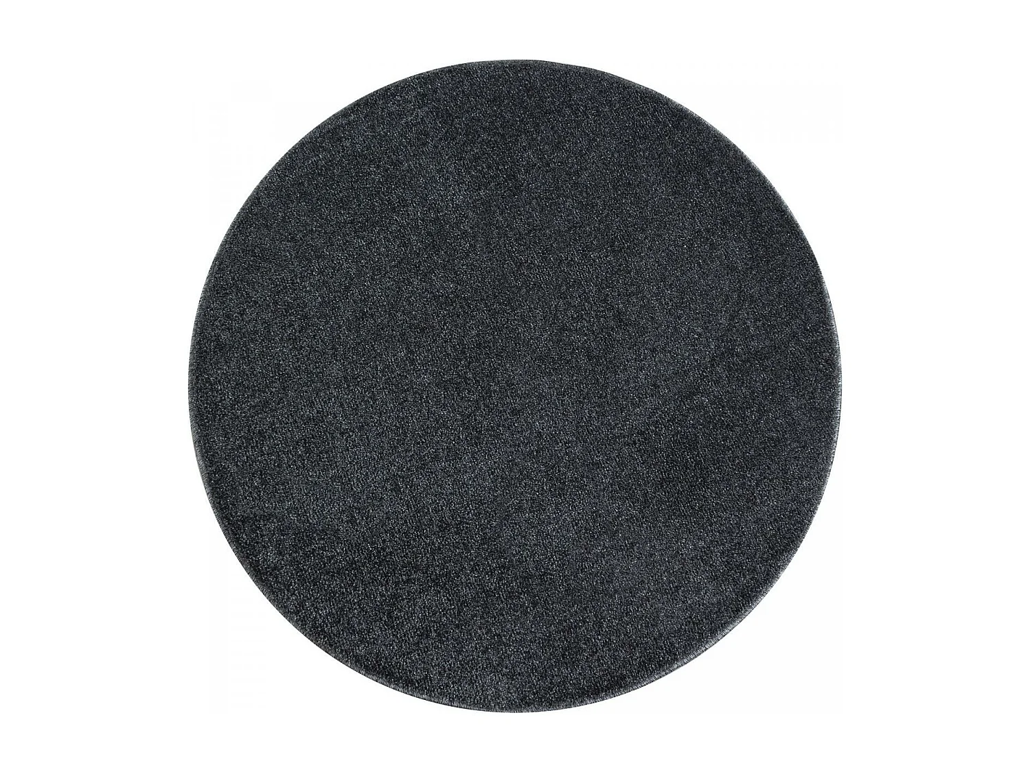 tapis entrée 60x100 tissé gris rectangle motif uni SOULA