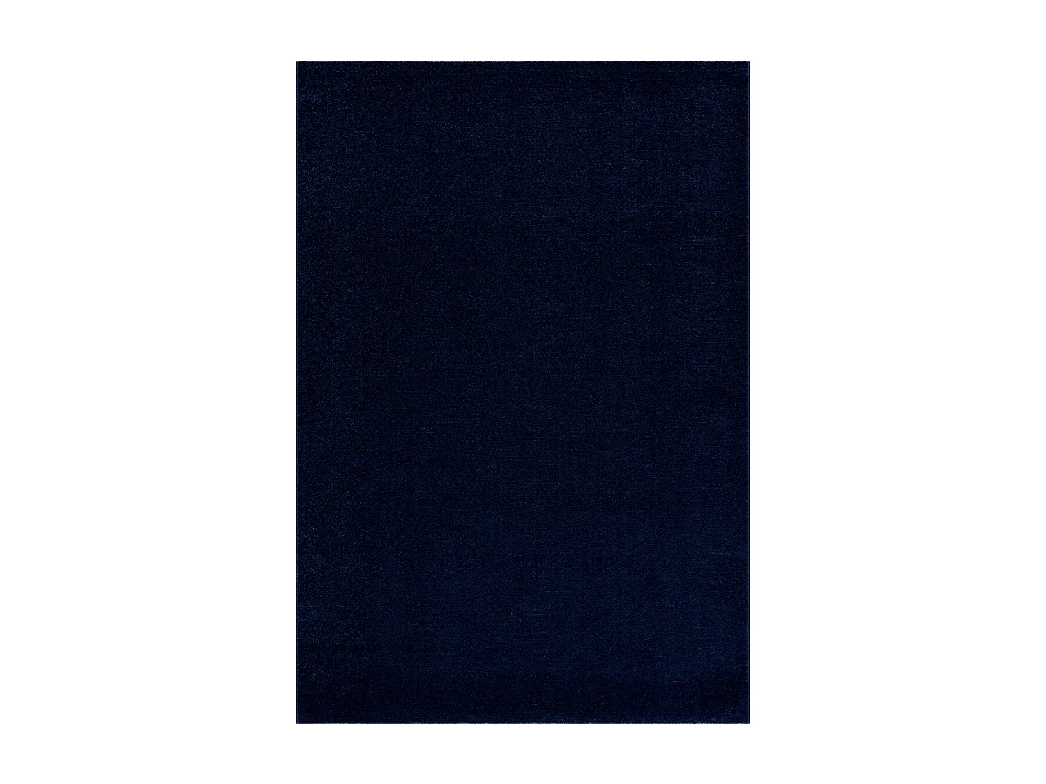 tapis couloir 80x200 tissé bleu marine rectangle motif uni NOSSA