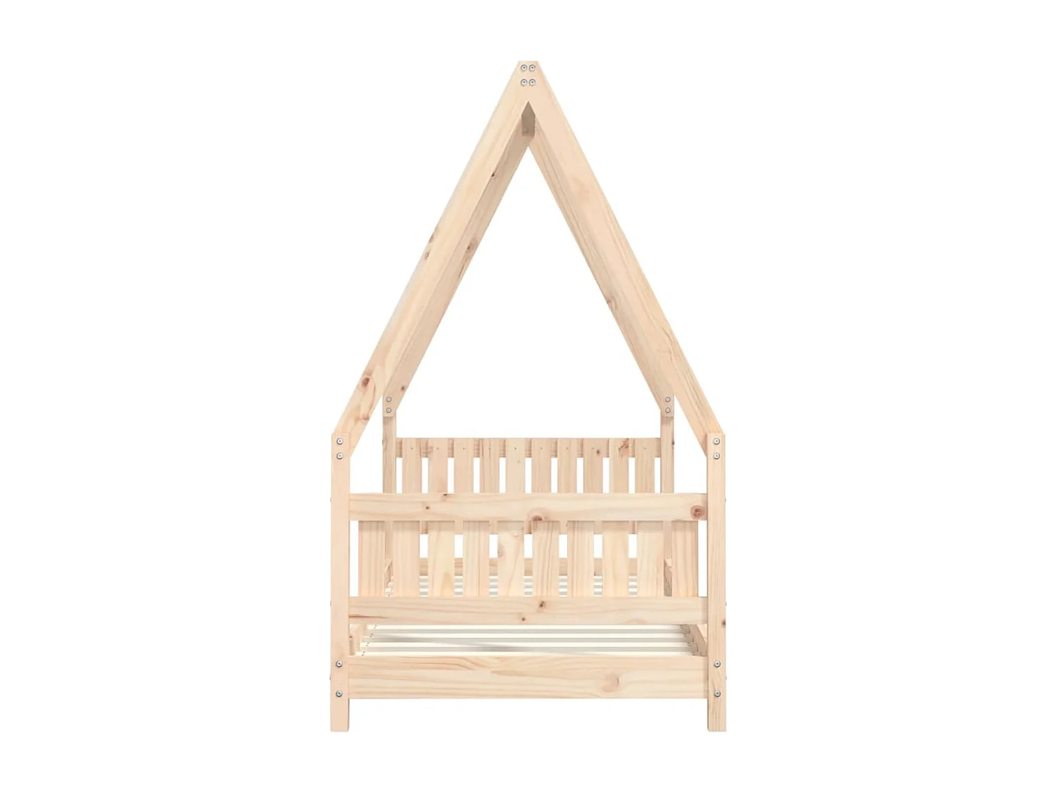 Cadre de lit pour enfant 80x160 bois de pin massif