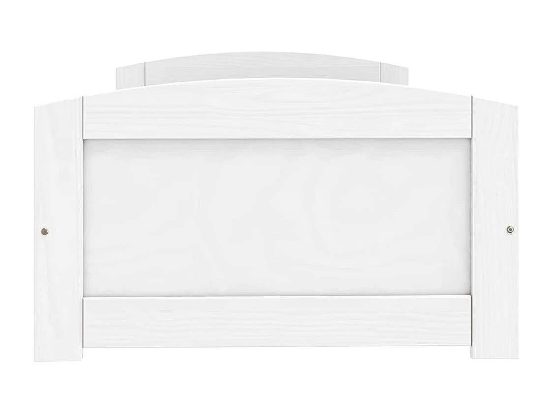 Lit de jour avec 2 tiroirs IRUN blanc 90x200 bois pin massif