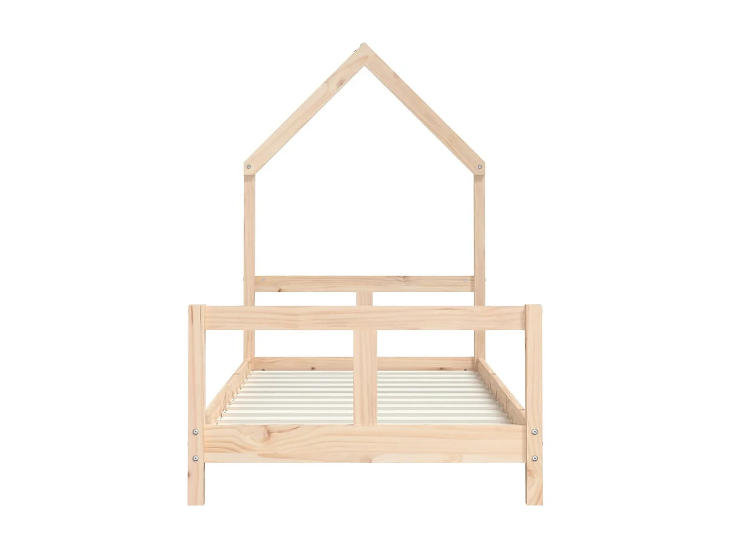 Cadre de lit pour enfant 80x160 bois de pin massif
