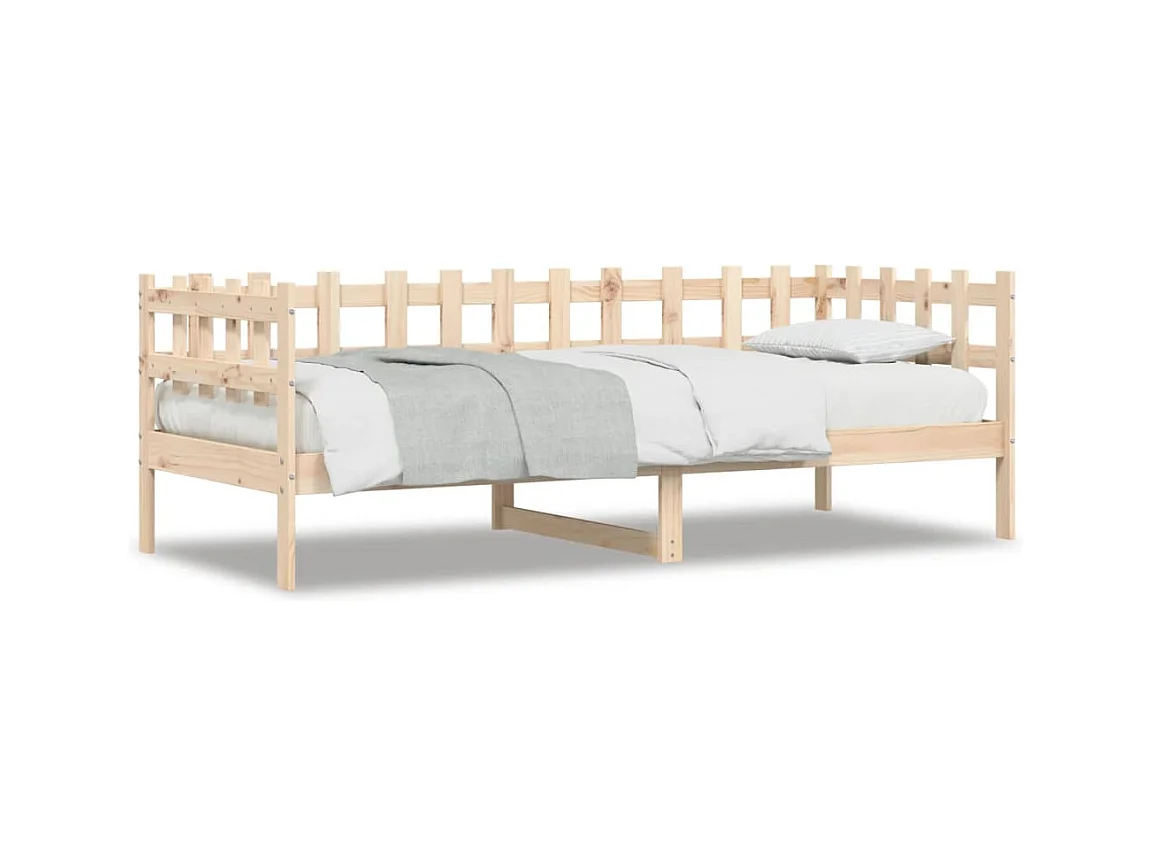 Lit de jour 90x190 Bois de pin massif