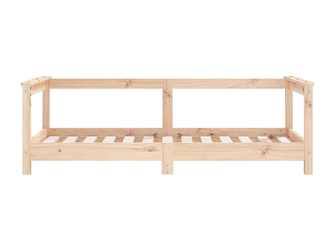 Cadre de lit pour enfant 70x140 bois de pin massif