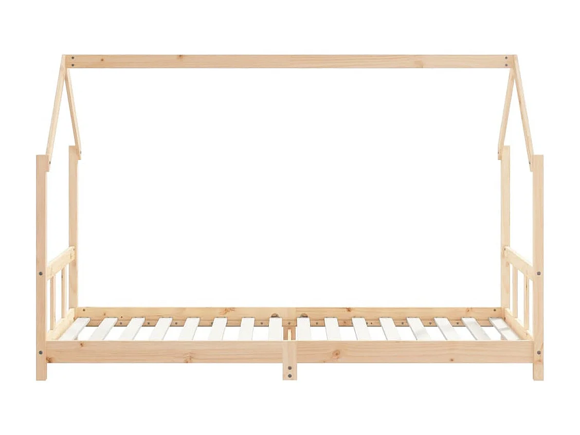 bedframe 90x200 cm massief grenenhout