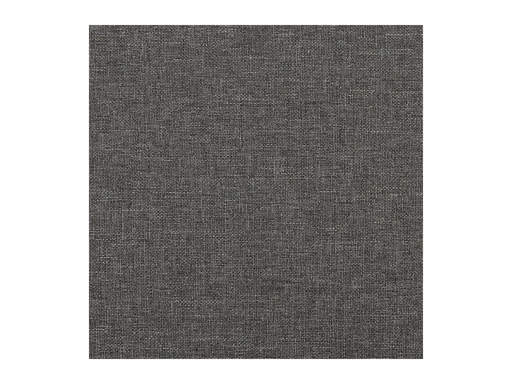 Sommier à lattes de lit matelas LED gris foncé 120x190 tissu