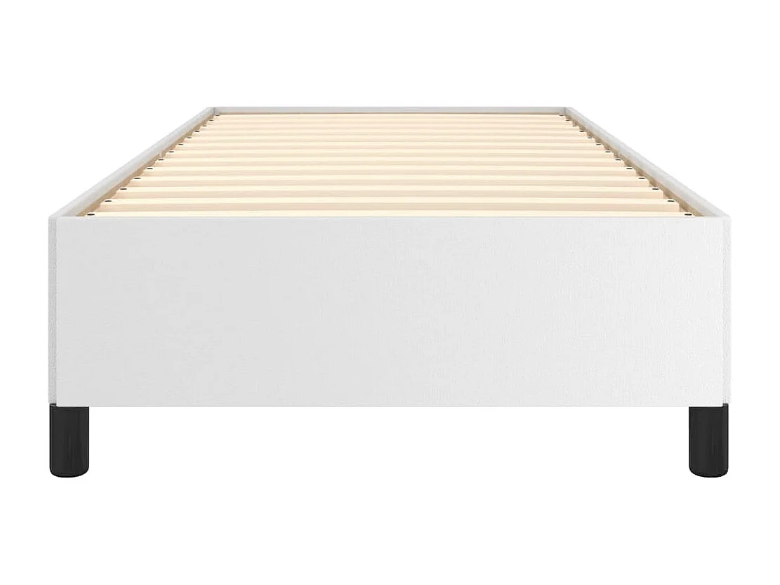 Cadre de lit Blanc 80x200 Similicuir