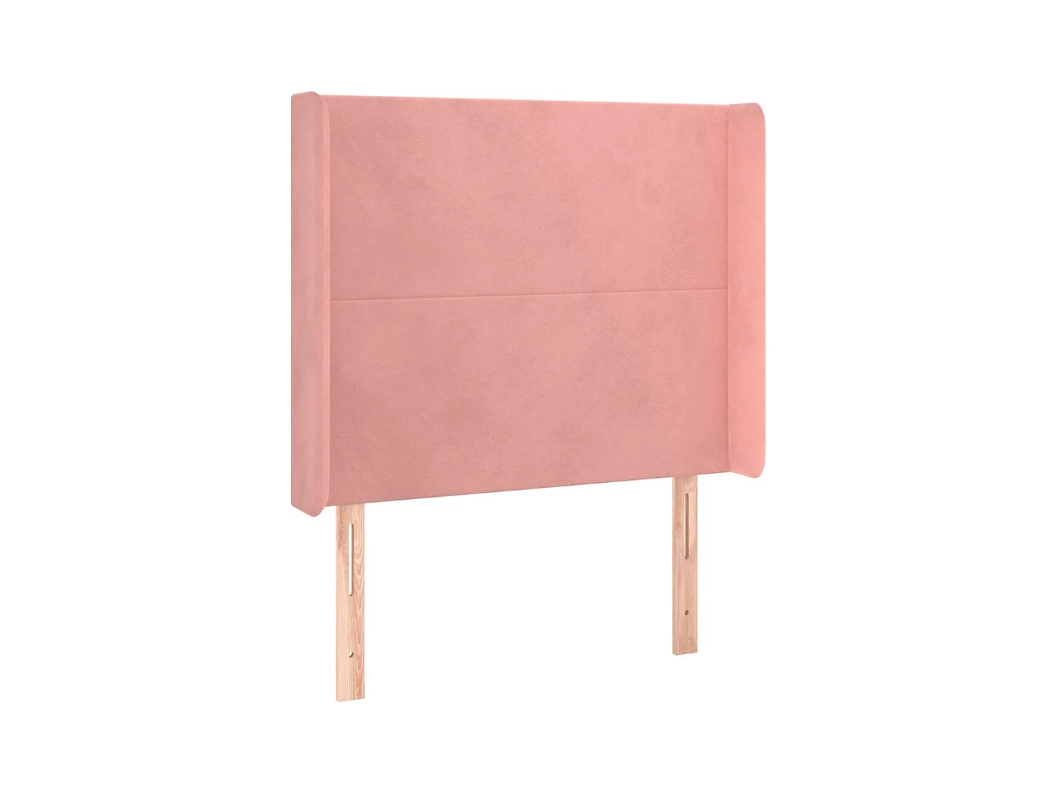 Boxspring met matras en LED fluweel roze 90x200 cm