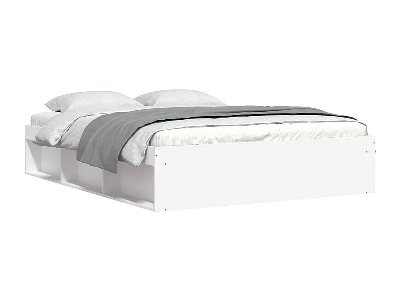 Cadre de lit blanc 160x200