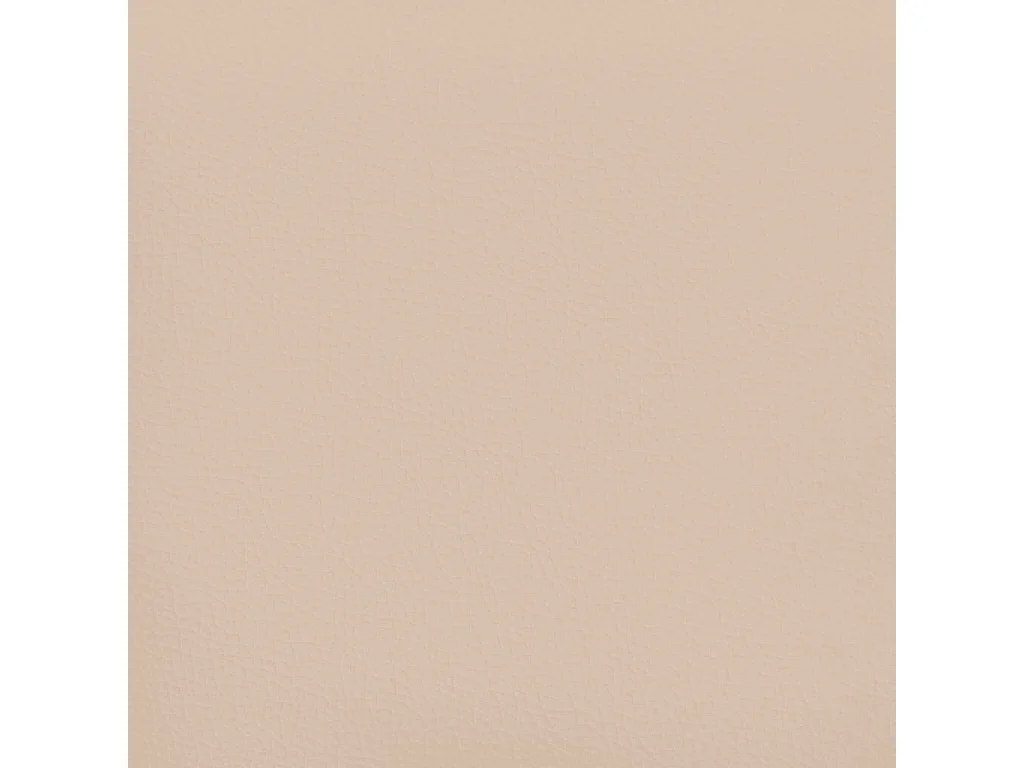 Sommier à lattes de lit matelas cappuccino 120x190 similicuir