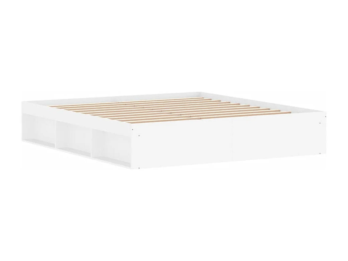 Cadre de lit blanc 180x200 super king