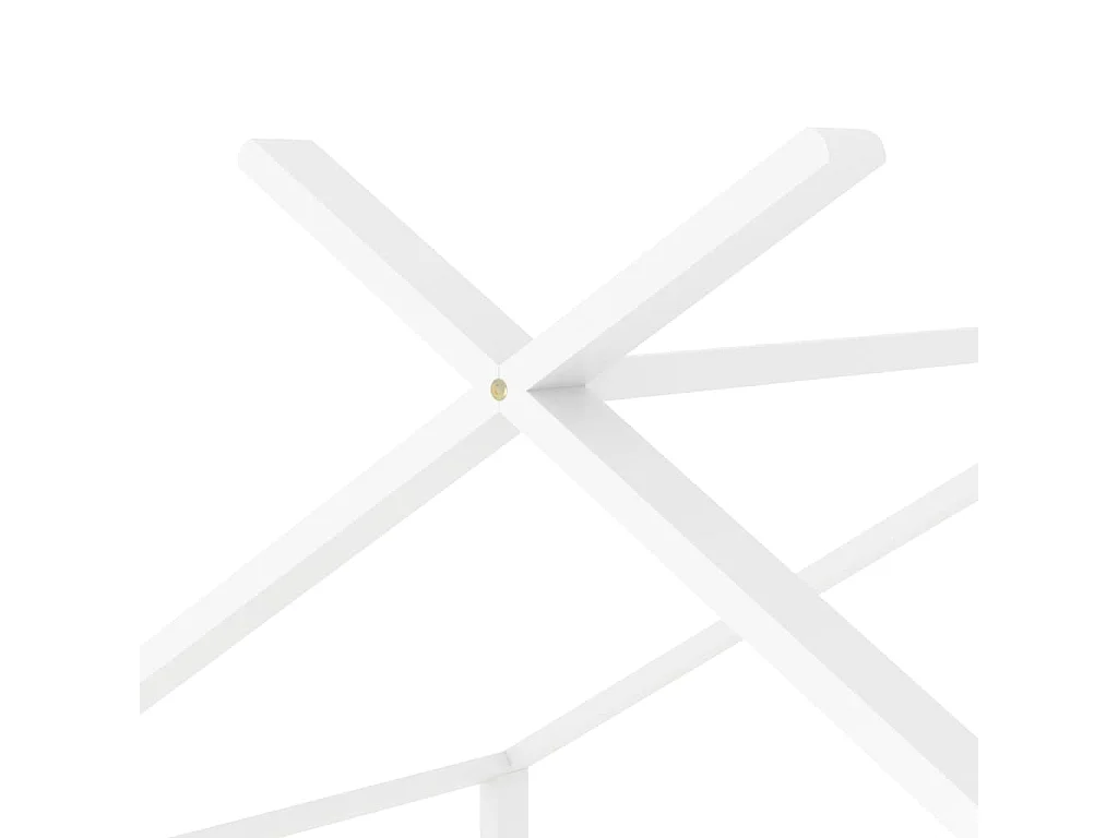 Cadre de lit d'enfant Blanc Bois de pin massif 80x160