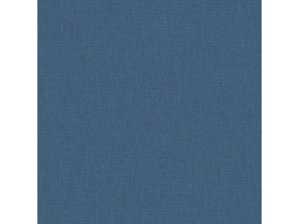 Lit pour bébé avec matelas Bleu marine Tissu de lin