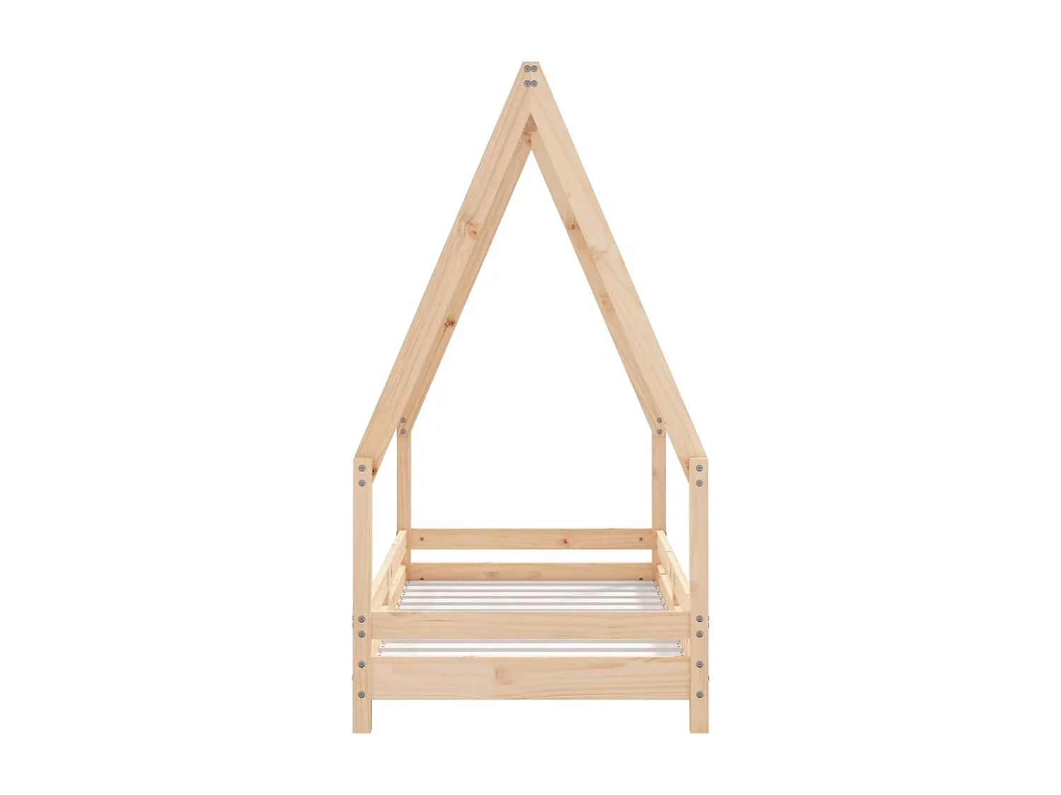 Cadre de lit pour enfant 70x140 bois de pin massif