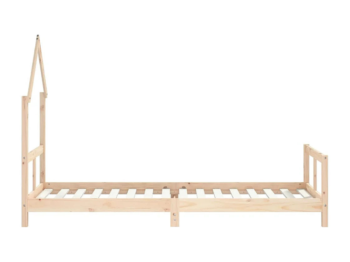 Cadre de lit pour enfants 80x200 bois de pin massif