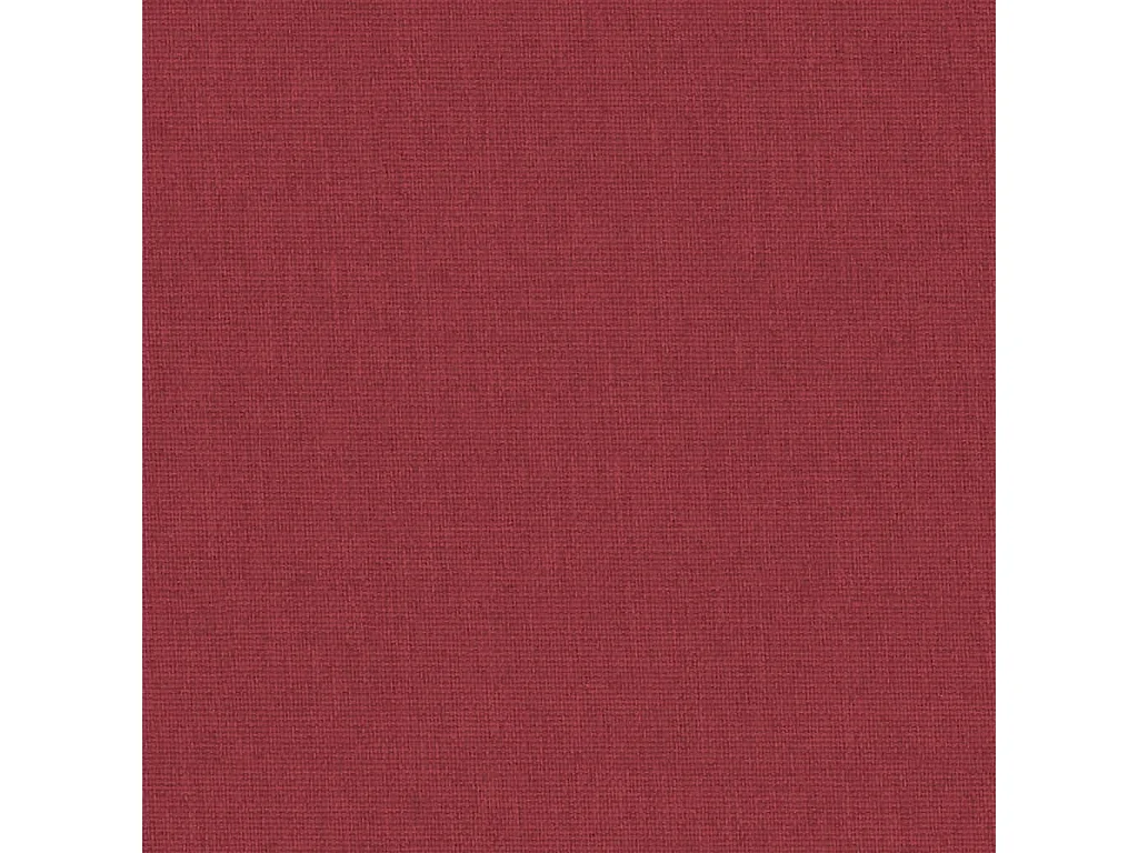 Lit pour bébé avec matelas Rouge Tissu de lin