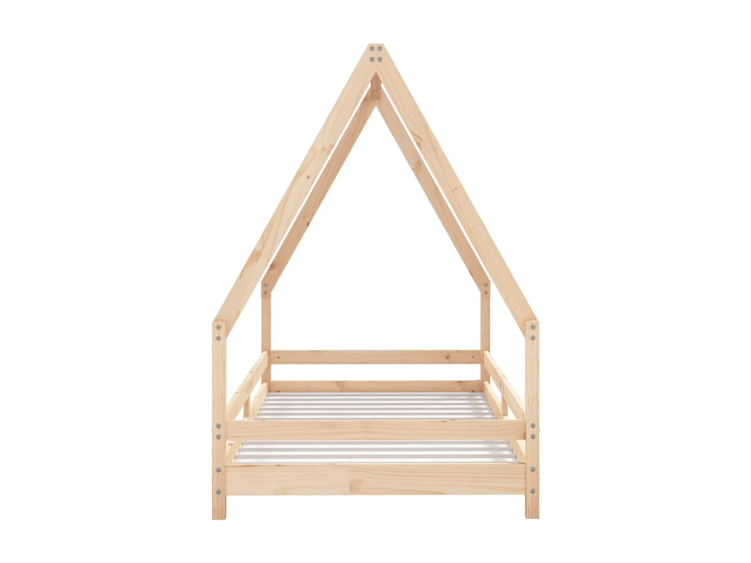 Cadre de lit pour enfant 90x190 Bois de pin massif