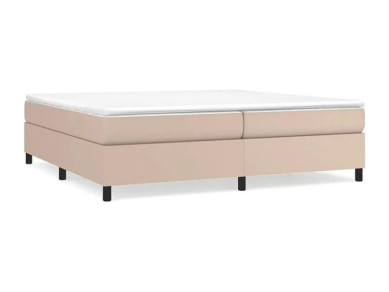 Cadre de lit Cappuccino 200x200 Similicuir