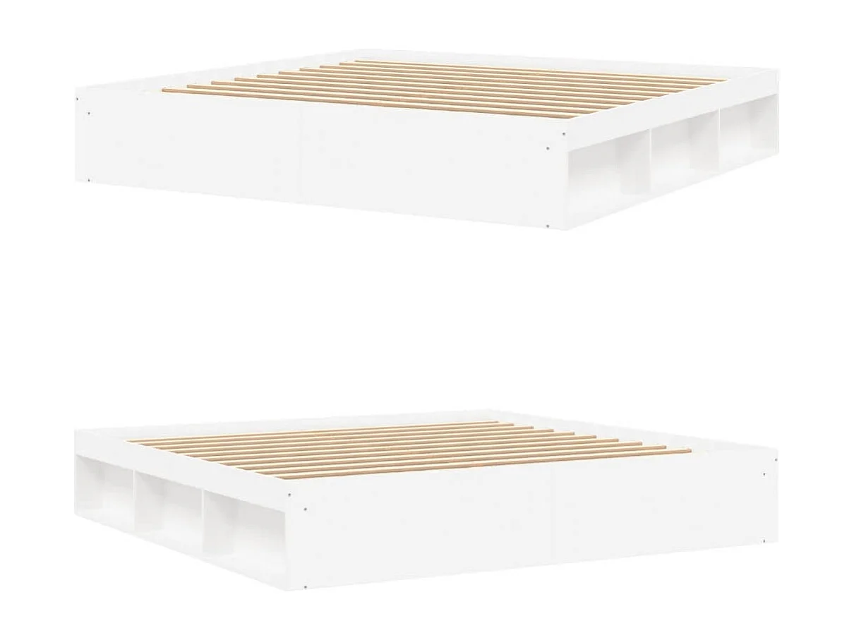 Cadre de lit blanc 200x200