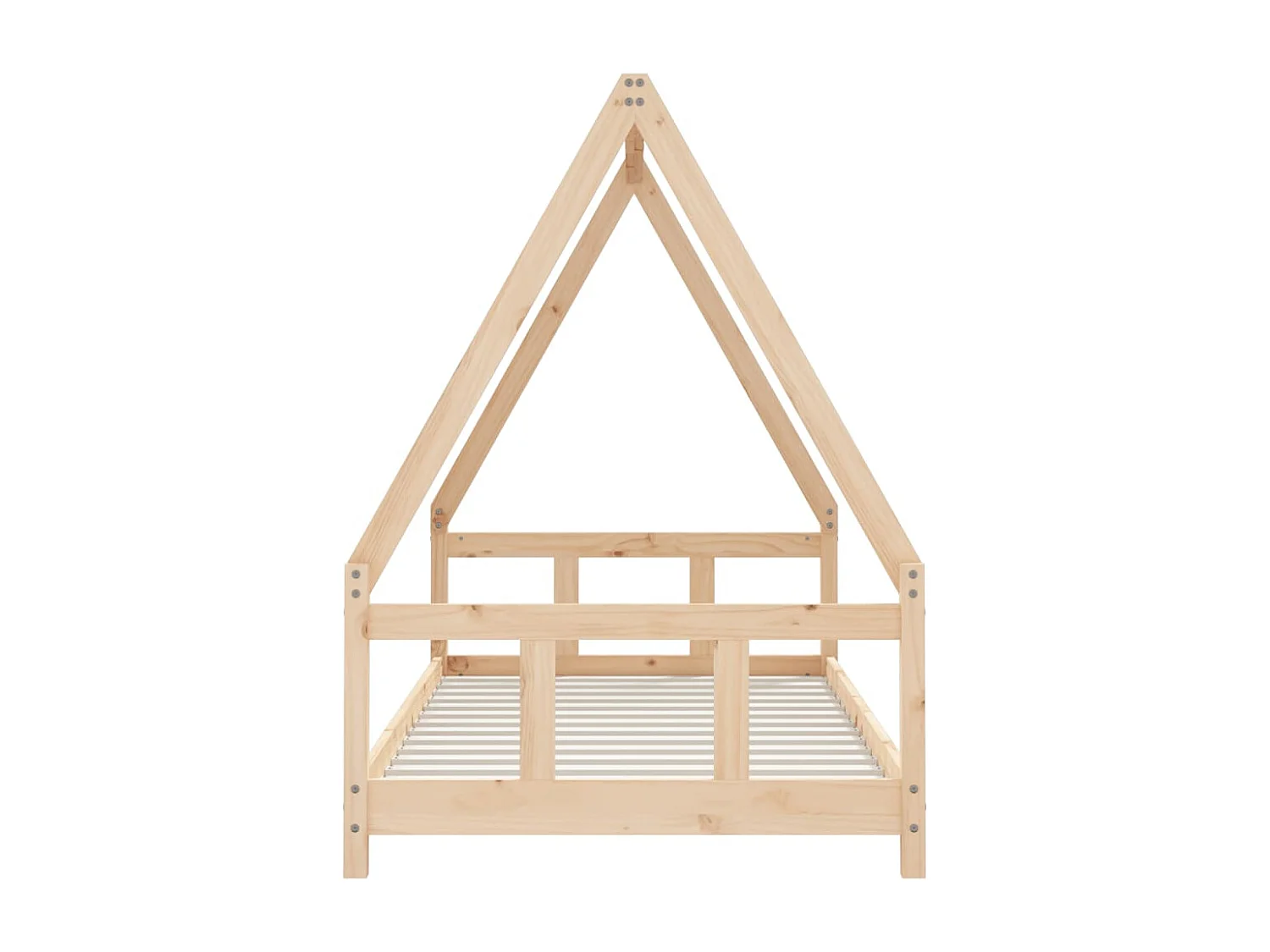 Cadre de lit pour enfant 90x190 Bois de pin massif