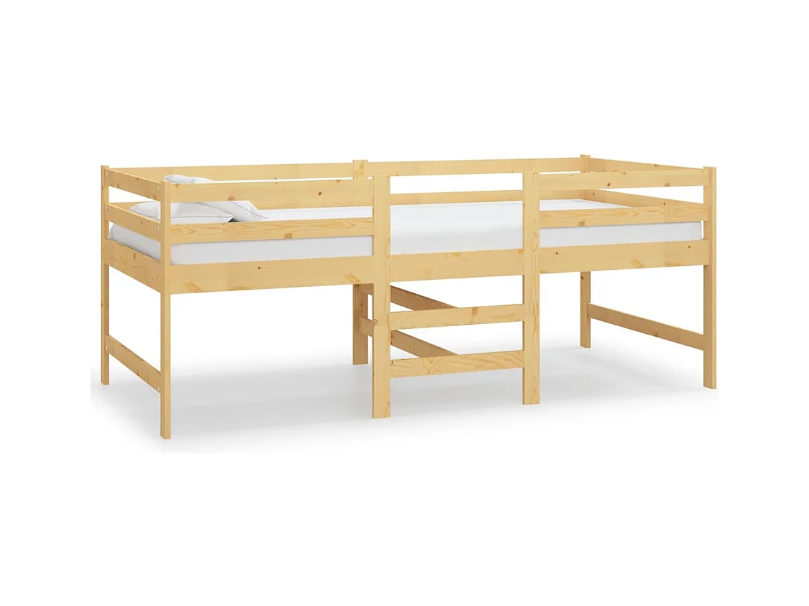 Bedframe massief grenenhout 90x200 cm