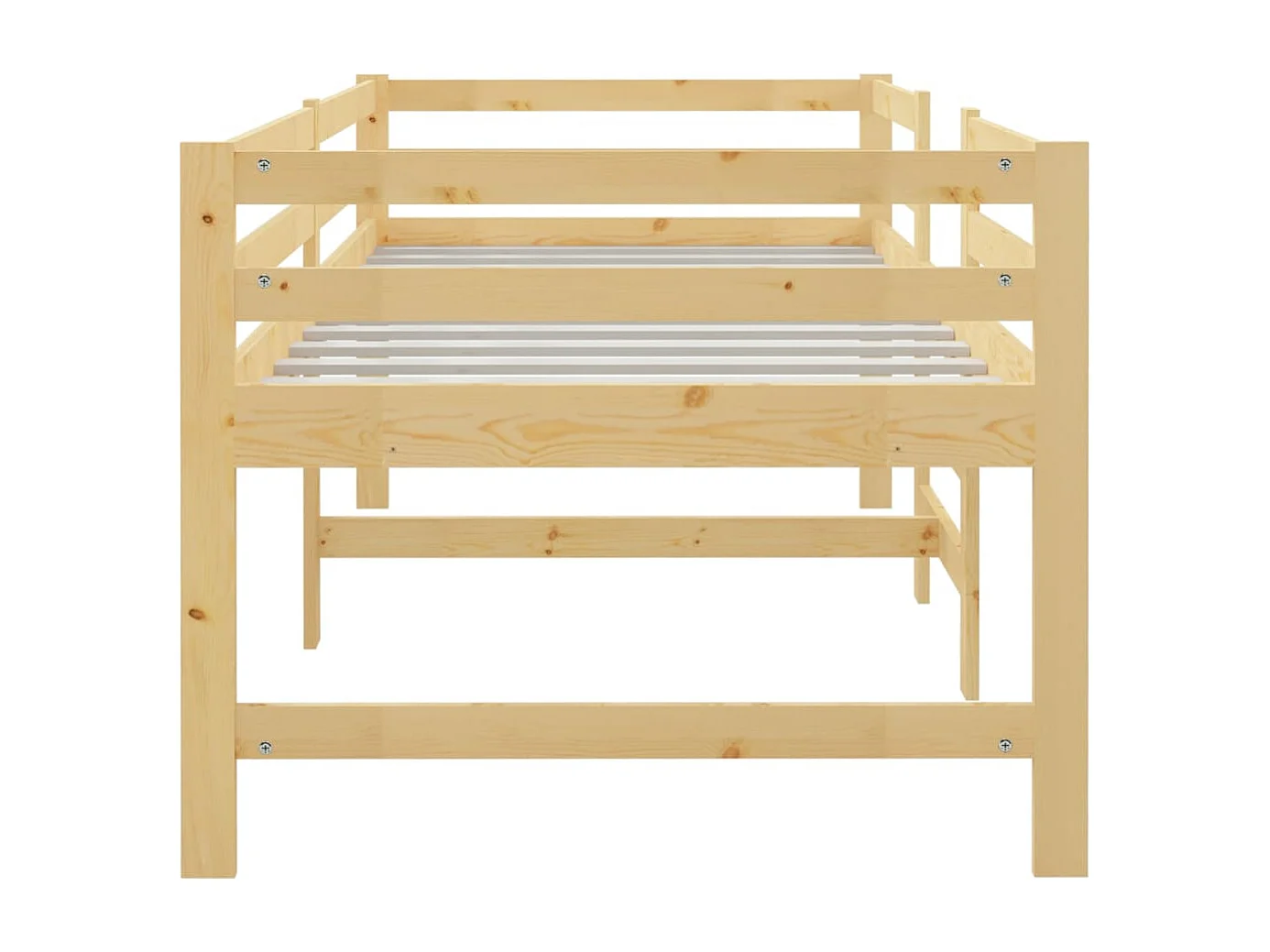 Cadre de lit 90x200 Bois de pin massif